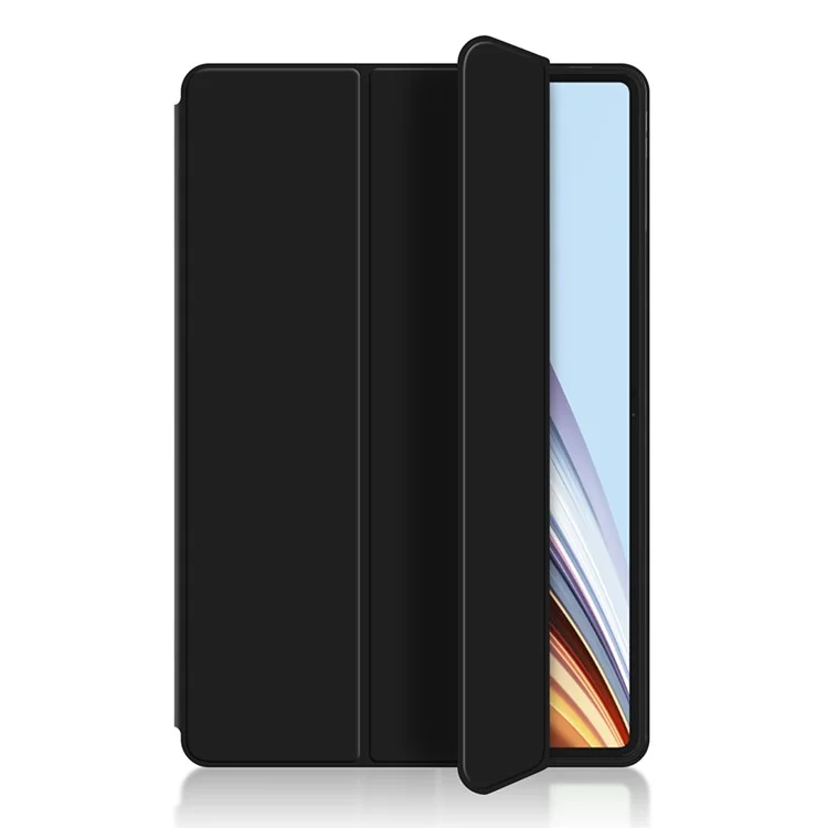 Custodia per tablet For Honor Pad GT Pro in pelle PU e TPU con supporto a trifoglio