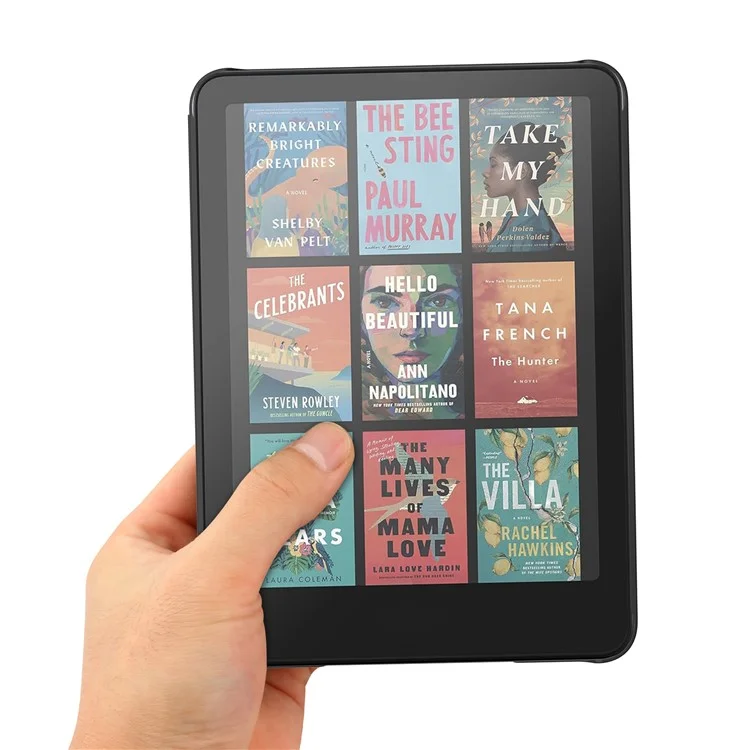 Funda para Amazon Kindle Paperwhite (2024) con estampado de patrón, de PC + PU, cubierta para e-reader - Torre Vintage