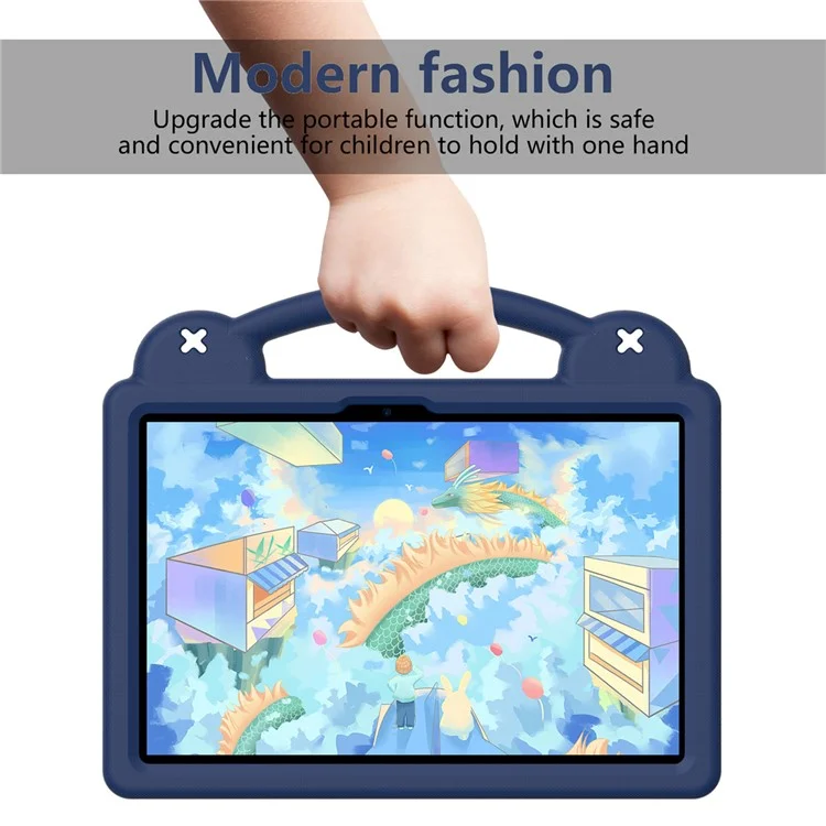 For Infinix Xpad Case Kids EVA Tablet Cover - Navy Blue