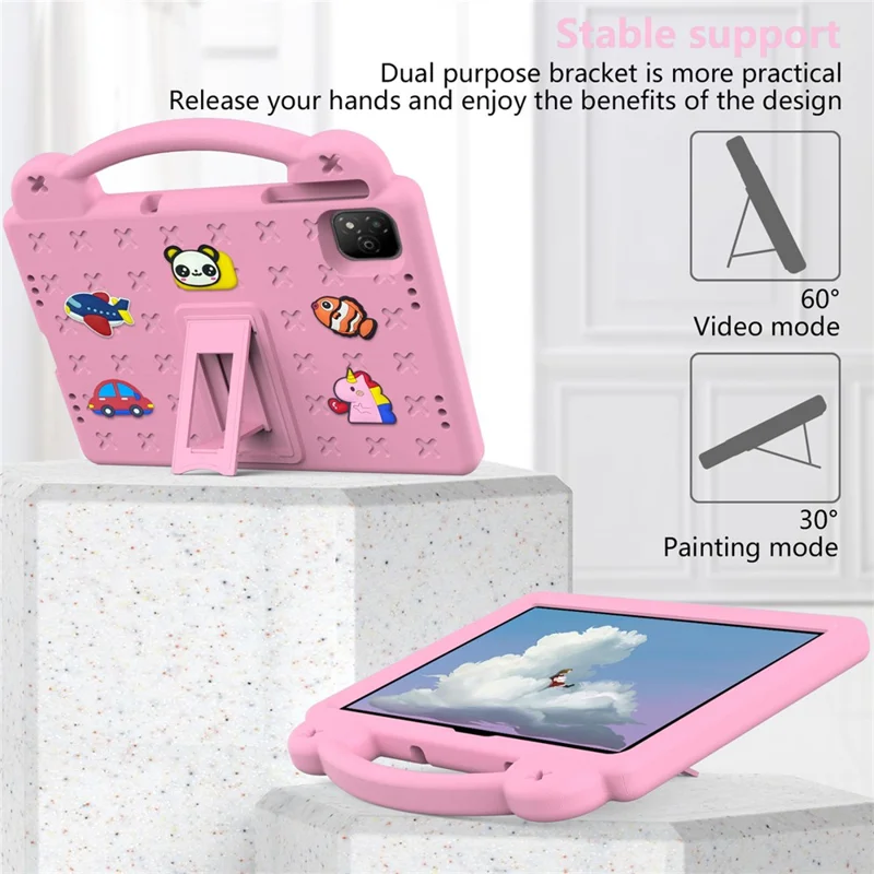 For Infinix Xpad Case Kids EVA Tablet Cover - Pink