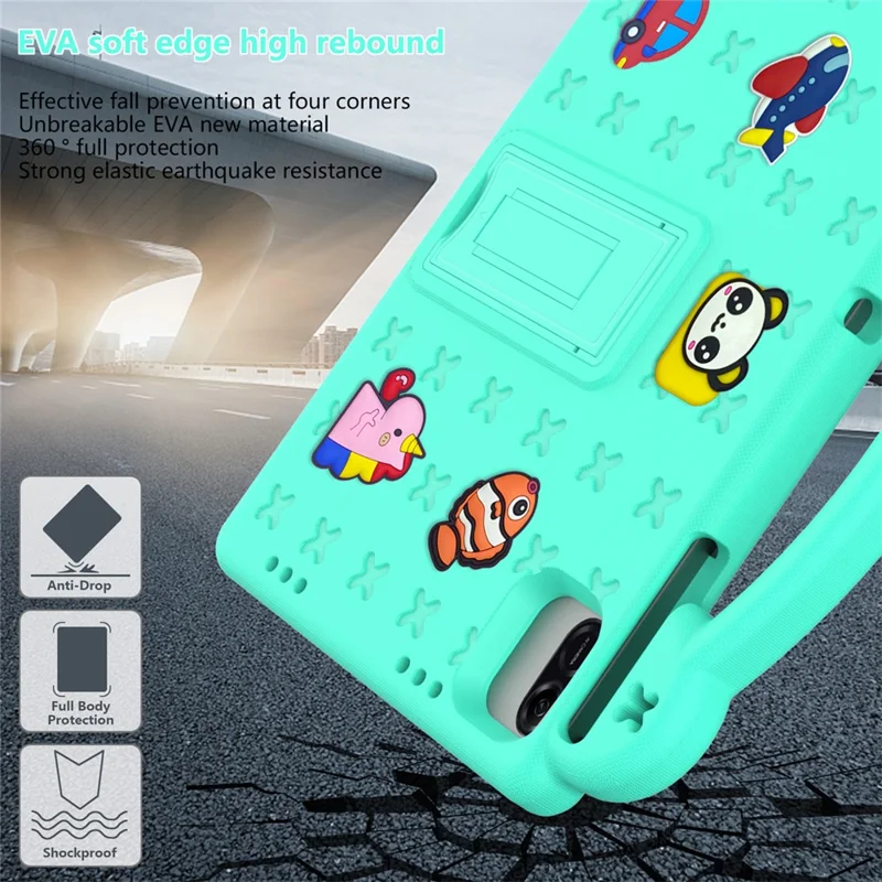 For Honor Pad X8a Case Kids EVA Tablet Cover - Green