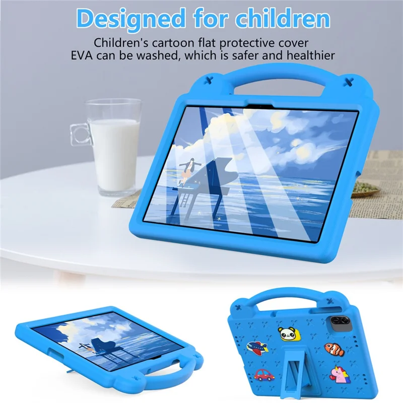For Honor Pad X8b / Pad X8a Case Kids EVA Tablet Cover - Sky Blue