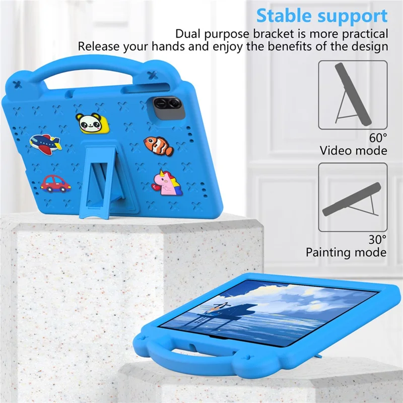 For Honor Pad X8b / Pad X8a Case Kids EVA Tablet Cover - Sky Blue