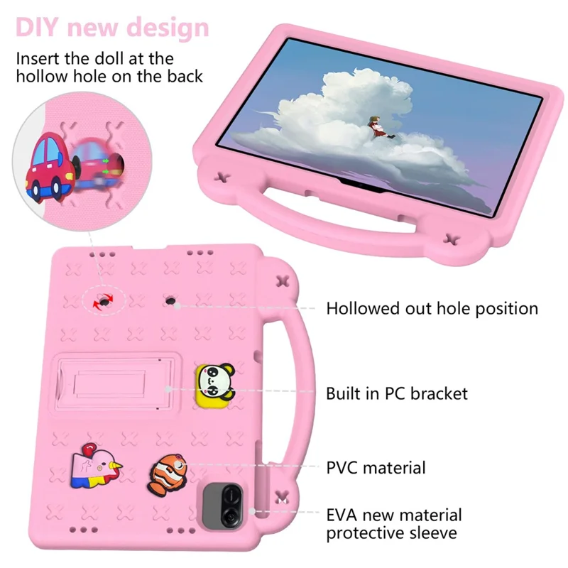 For Honor Pad X8b / Pad X8a Case Kids EVA Tablet Cover - Pink