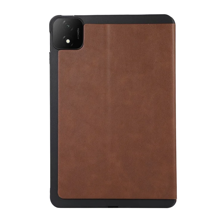 Funda protectora para tablet For Honor Pad GT Pro de cuero sintético con soporte - Marrón