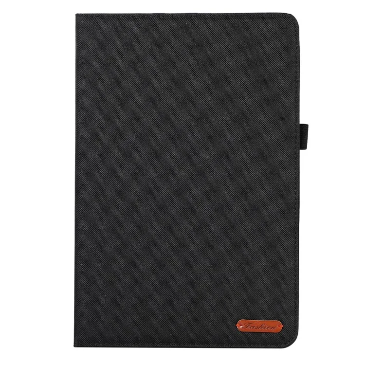 Custodia in pelle per tablet For Honor Pad GT Pro, con porta carte e supporto, finitura in tessuto - Nero