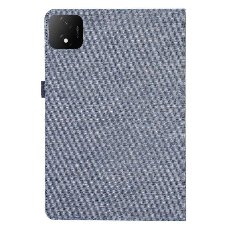 For Honor Pad GT Pro Leather Case Card Holder Cloth Texture Tablet Stand Cover - Blue