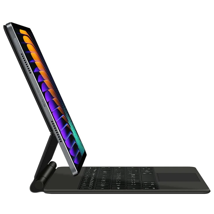 For Xiaomi Pad 7 Magnetic Floating Bluetooth-compatible Keyboard + Leather Tablet Case