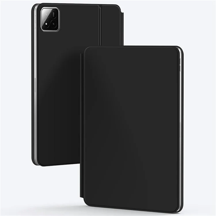 For Xiaomi Pad 7 Magnetic Floating Bluetooth-compatible Keyboard + Leather Tablet Case