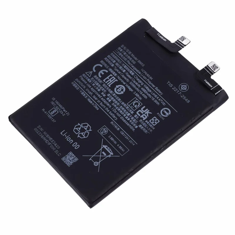 For Xiaomi 13T Pro / Redmi K60 Ultra 3.88V 4880mAh Li-Polymer Battery Assembly Part (Without Logo)  (Encode: BM5S)