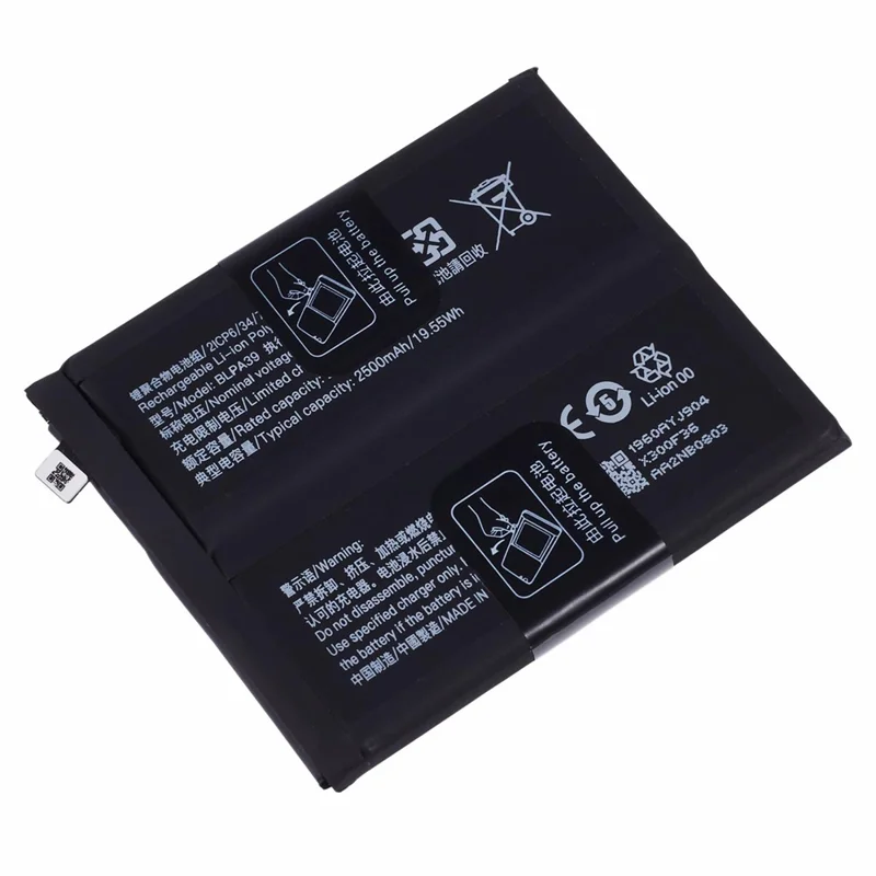 For Oppo Find X7 5G 3.89V 4860mAh Li-Polymer Battery Assembly Part (Without Logo)  (Encode: BLPA39)