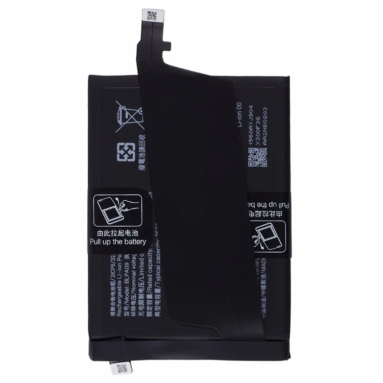 For OnePlus Ace 2 Pro 5G 3.87V 5040mAh Li-Polymer Battery Assembly Part (Without Logo)  (Encode: BLPA09)