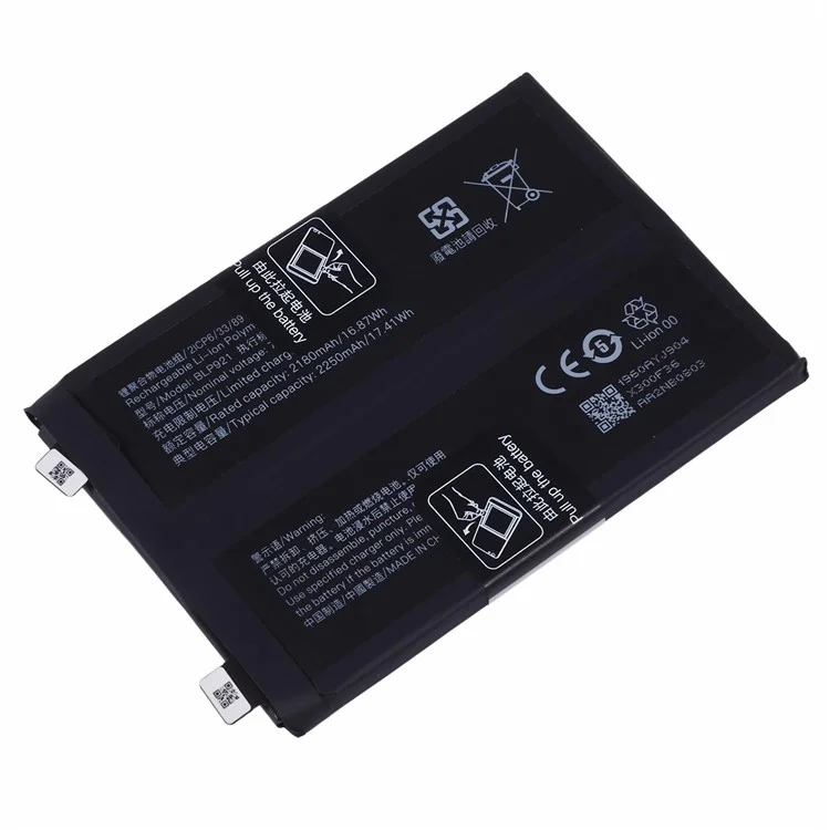 Batteria agli ioni di litio da 3,89 V 4360 mAh per OnePlus Ace 5G (senza logo) (codice: BLP921)