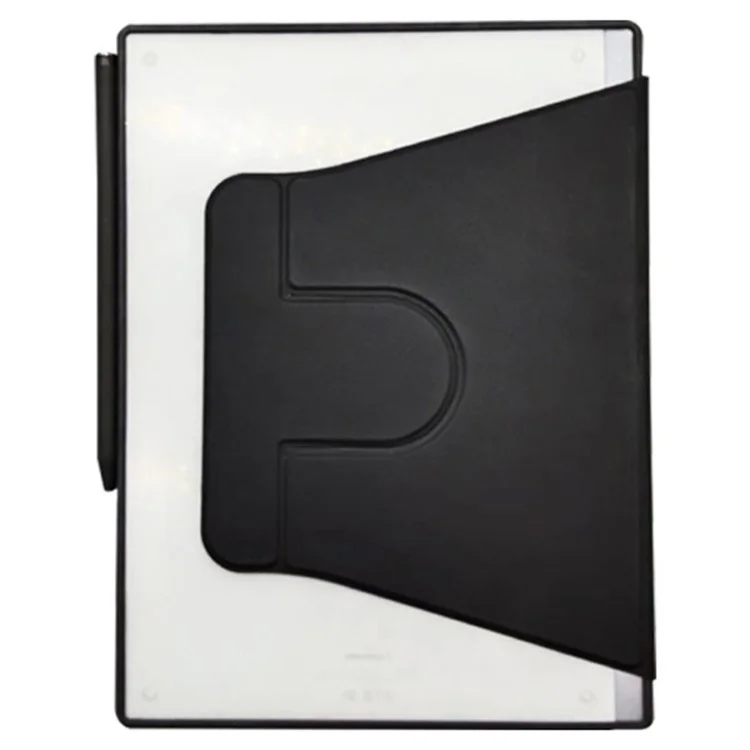Étui en cuir pour Remarkable 2 avec support rotatif à 360° et protection pour tablette - Noir
