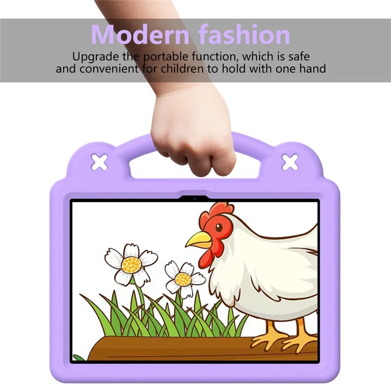 For Amazon Fire HD 8 (2024) Case Kids EVA Tablet Cover - Purple