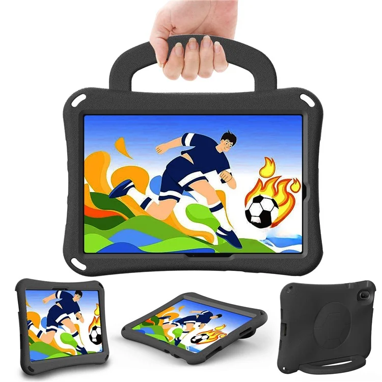 For Huawei MatePad SE 11  /  Honor Tablet V7 EVA Case Tablet Protective Cover with Kickstand - Black