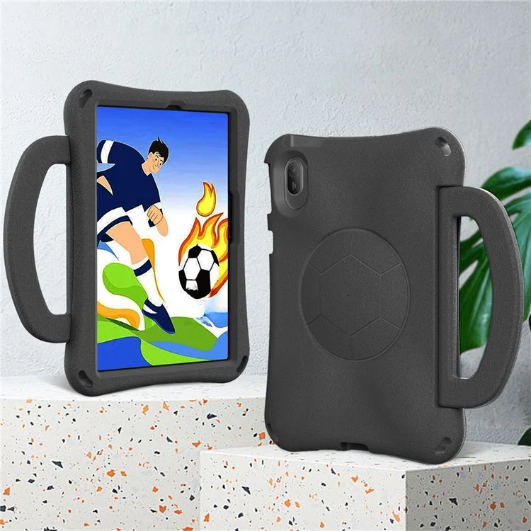For Huawei MatePad SE 11  /  Honor Tablet V7 EVA Case Tablet Protective Cover with Kickstand - Black