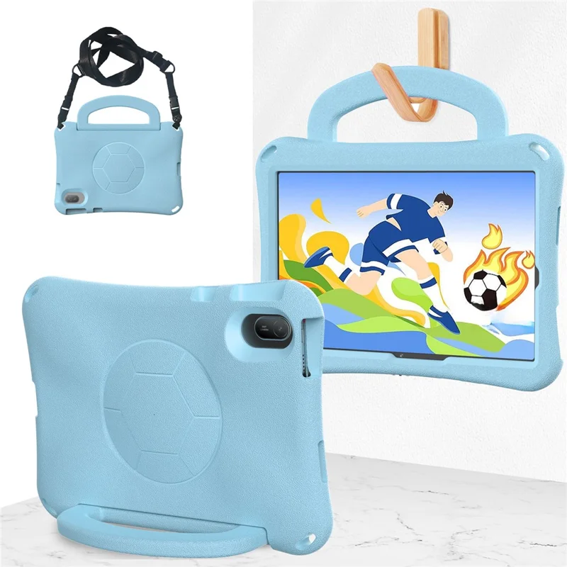 For Huawei MatePad SE 11  /  Honor Tablet V7 EVA Case Tablet Protective Cover with Kickstand - Baby Blue