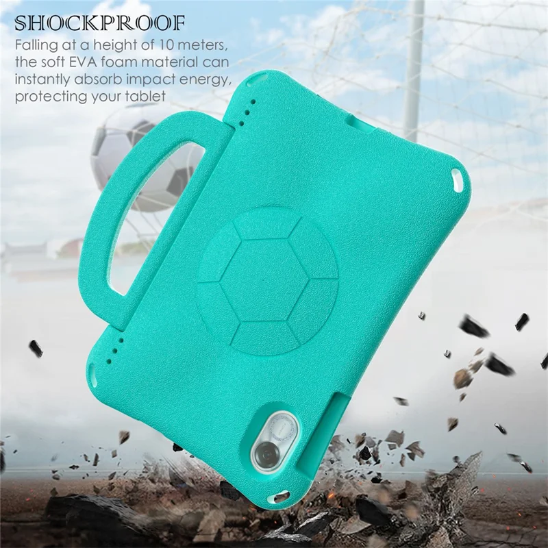 For Honor Pad X9  /  Pad X8 Pro EVA Case Tablet Protective Cover with Kickstand - Mint Green