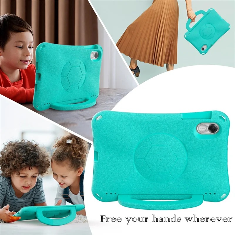 For Honor Pad X9  /  Pad X8 Pro EVA Case Tablet Protective Cover with Kickstand - Mint Green