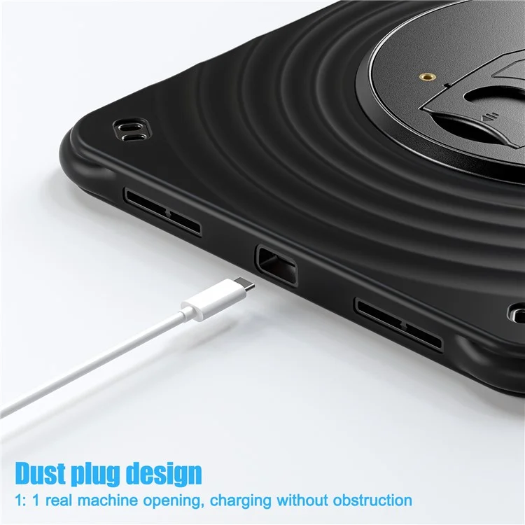 For iPad (2025) / 10.9 (2022) Case Kickstand PC+Silicone+TPU Tablet Cover