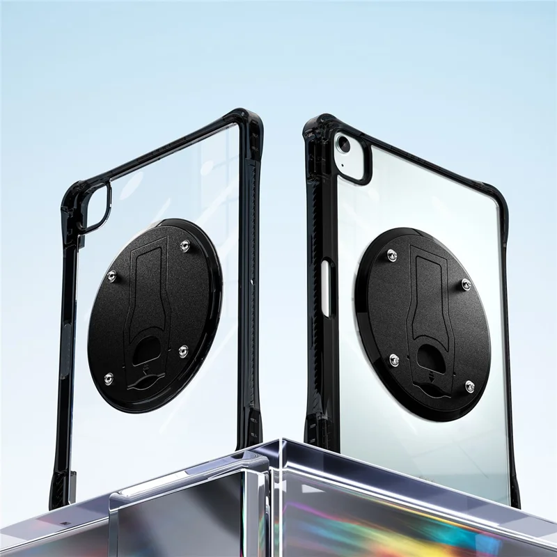 Kickstand Case for iPad Air 11 (2025) / (2024) / Air (2022) / (2020) / Pro 11 (2022) / (2021) / (2020) / (2018) PC+TPU+Acrylic Cover