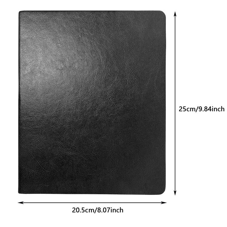 Étui pour Remarkable 2 de style folio en PC+PU avec support pour stylet - Noir