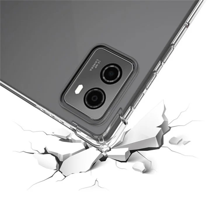 Étui pour Lenovo Legion Y700 (2025) Couvercle de tablette TPU transparent résistant aux chocs aux quatre coins