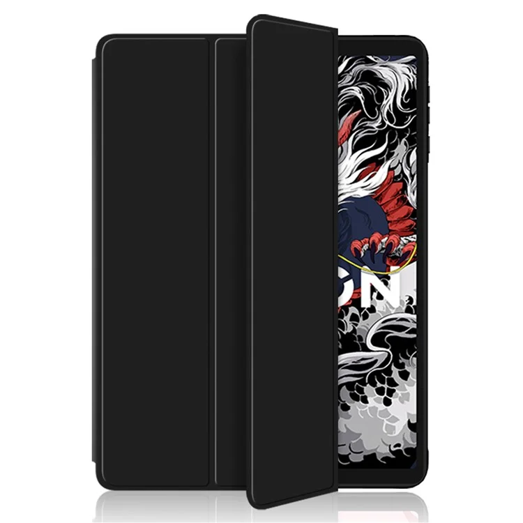 For Lenovo Legion Y700 (2024) Case PU Leather TPU Back Trifold Stand Tablet Cover Auto Wake / Sleep