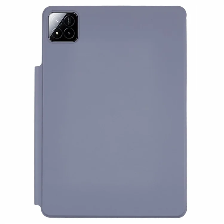 Custodia per Xiaomi Pad 7 Pro / Pad 7 in PC + pelle PU, supporto pieghevole a origami, cover magnetica per tablet - Lavanda viola