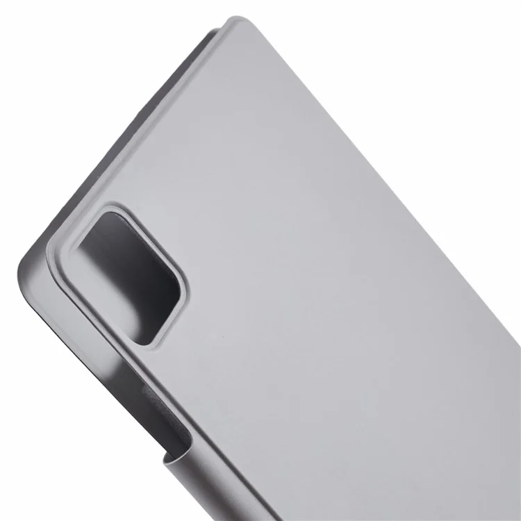 For Xiaomi Pad 7 Pro  /  Pad 7 Case PC + PU Leather Origami Stand Magnetic Tablet Cover - Grey
