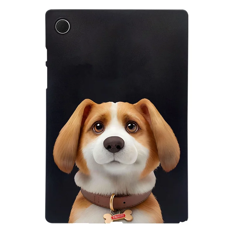 For Samsung Galaxy Tab A8 10.5 (2021) Case Pattern Printing Slim TPU Tablet Protective Cover - Harrier Beagle