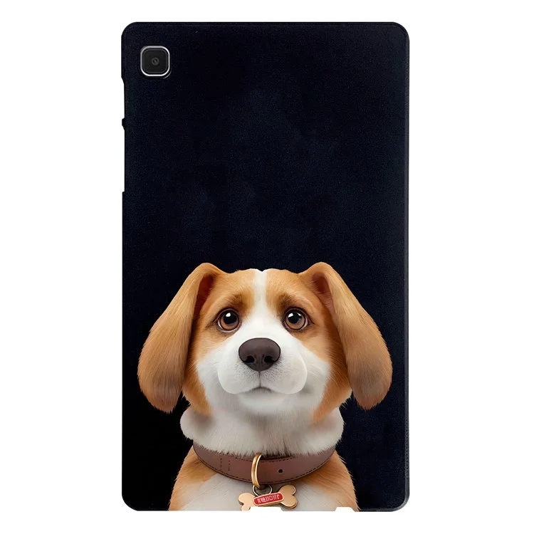 For Samsung Galaxy Tab A7 Lite 8.7-inch Case Pattern Printing Slim TPU Tablet Protective Cover - Harrier Beagle