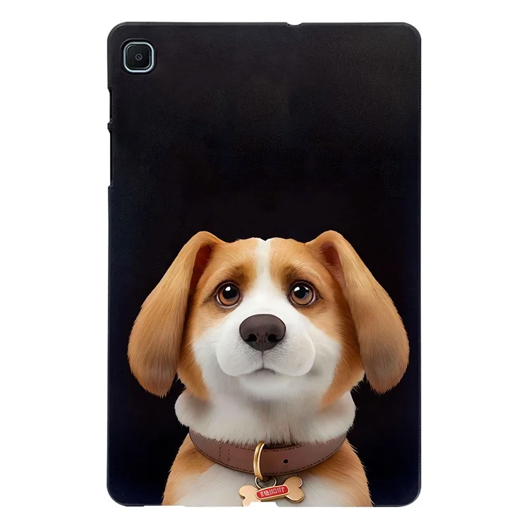 For Samsung Galaxy Tab S6 Lite (2024)  /  (2022)  /  (2020) Case Pattern Printing Slim TPU Tablet Protective Cover - Harrier Beagle