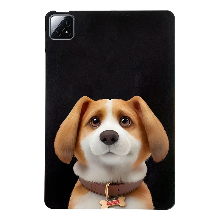 Funda para Xiaomi Pad 6S Pro 12.4 con impresión de patrones, funda protectora delgada de TPU para tableta - Harrier Beagle