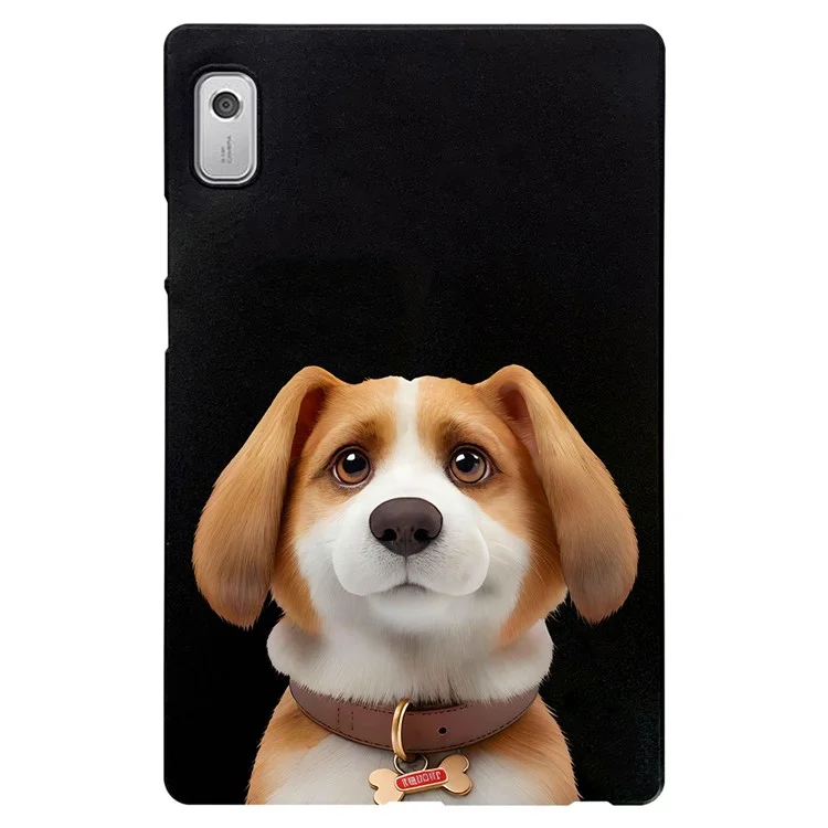 Custodia per Lenovo Tab M9 con stampa a motivi, cover protettiva sottile in TPU - Harrier Beagle