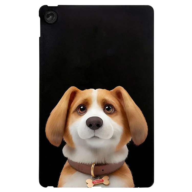 Capa para Lenovo Tab M10 Plus (3ª geração) com impressão de padrão, capa protetora fina de TPU para tablet - Harrier Beagle