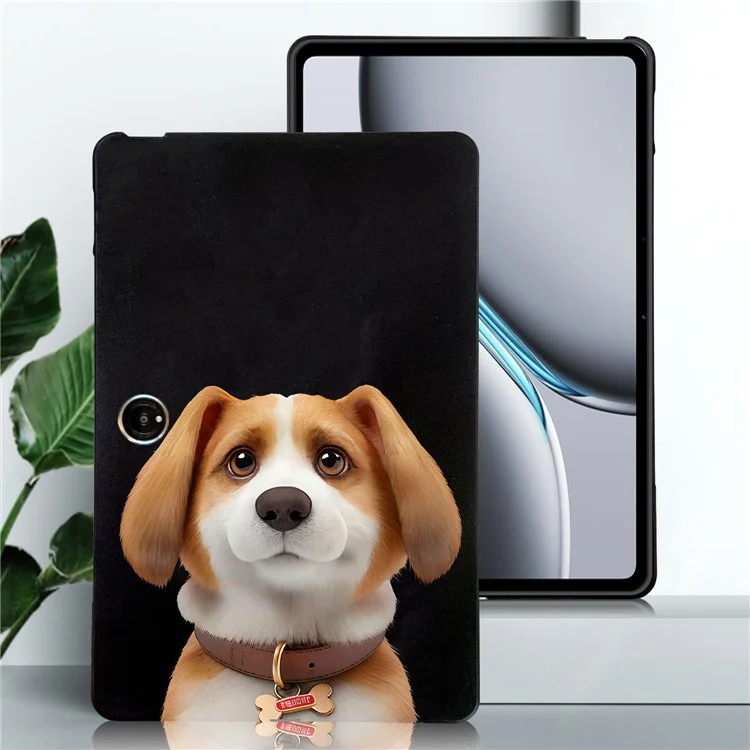 TPU Case For Oppo Pad Neo  /  Pad Air 2  /  OnePlus Pad Go Pattern Printing Slim Tablet Protective Cover - Harrier Beagle