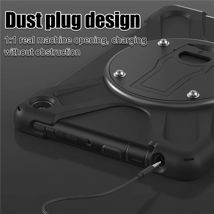 Für Amazon Fire HD 10 (2023) Hülle Ständer PC+Silikon Tablet Cover