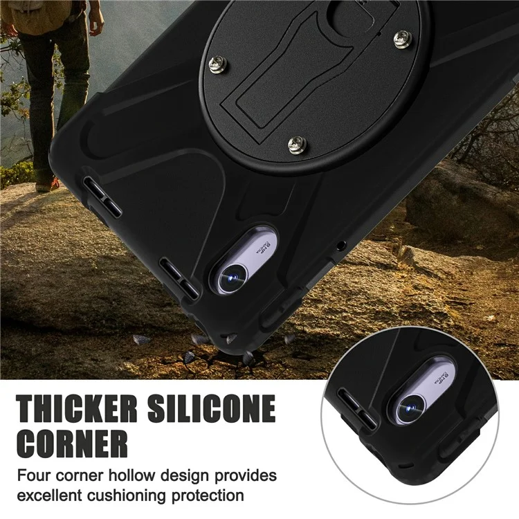 Kickstand Case for Lenovo Tab M11 TB330FU 331FC /  K11 / Xiaoxin Pad 11 2024 PC+Silicone Tablet Cover