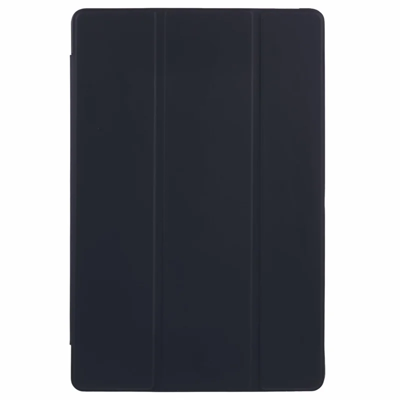 For Honor Pad GT Pro Case PU Leather+Silicone Tri-Fold Stand Tablet Cover - Black