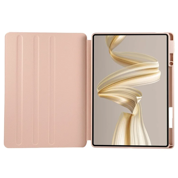 Для чехла-подставки из кожи для Huawei MatePad Pro 12.2 (2024) - Розовое золото