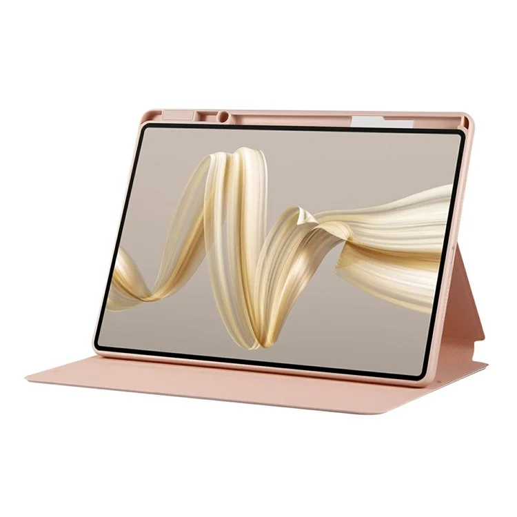 Для чехла-подставки из кожи для Huawei MatePad Pro 12.2 (2024) - Розовое золото