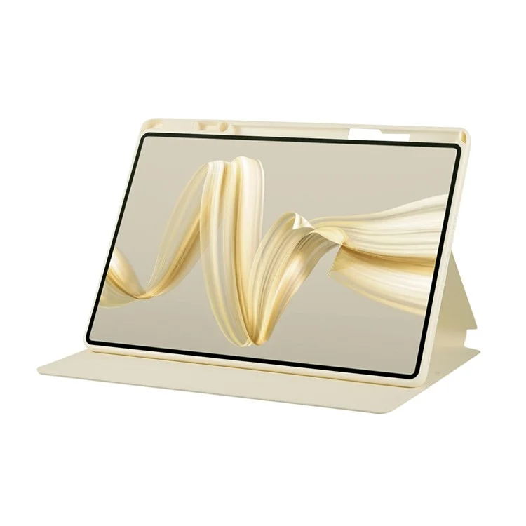 For Huawei MatePad Pro 12.2 (2024) Case Stand Leather Tablet Cover - White