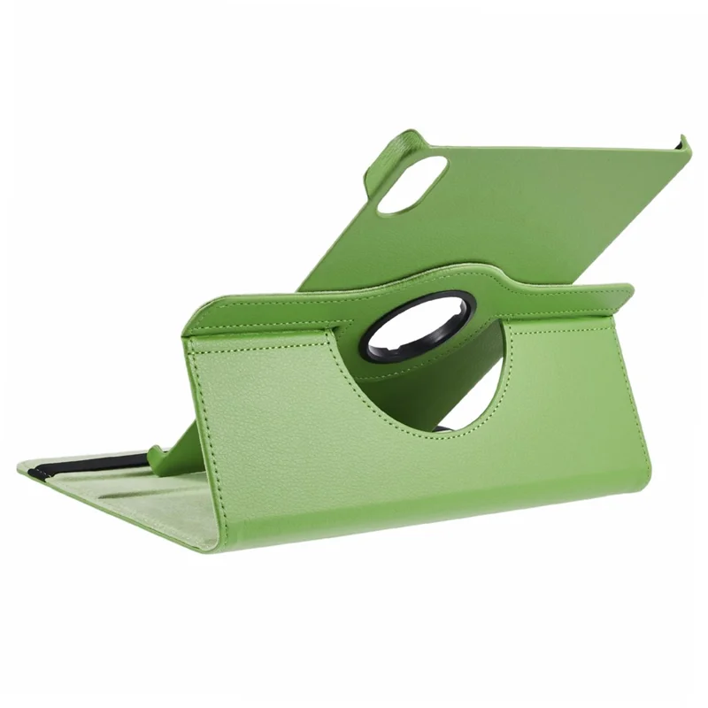 For Honor Pad X8a / Pad X9 Case Rotating Stand PU Leather+PC Tablet Cover with Elastic Band - Green