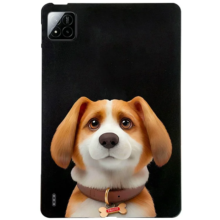 Cover protettiva per Xiaomi Pad 7 Pro / Pad 7, con stampa a motivi, in TPU slim, per tablet - Harrier Beagle