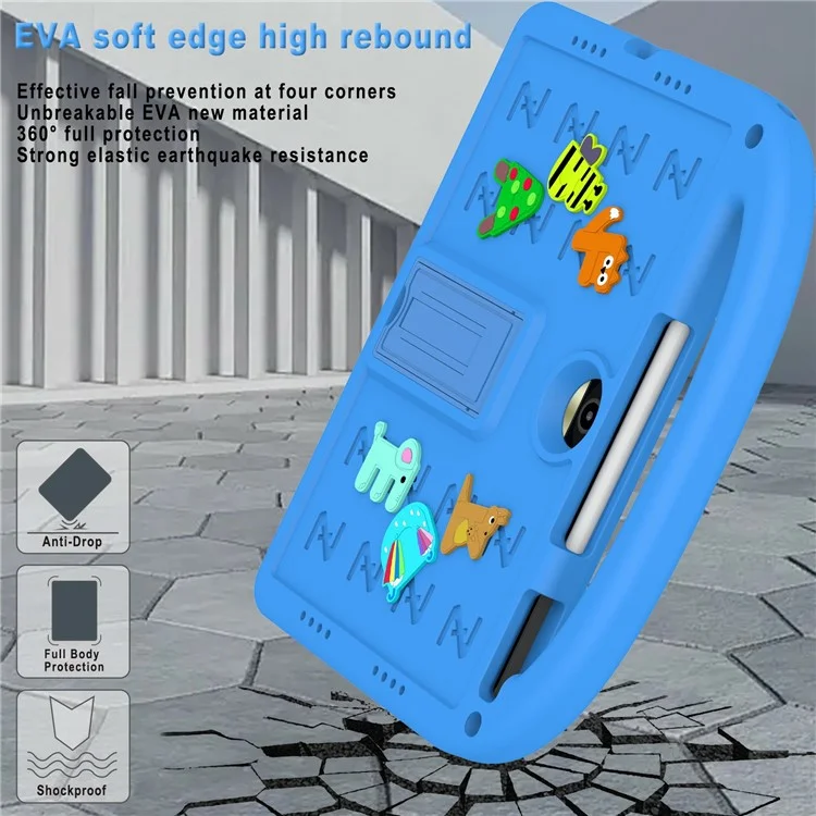 Capa de suporte para tablet For Honor Pad 9 EVA+PC - Azul