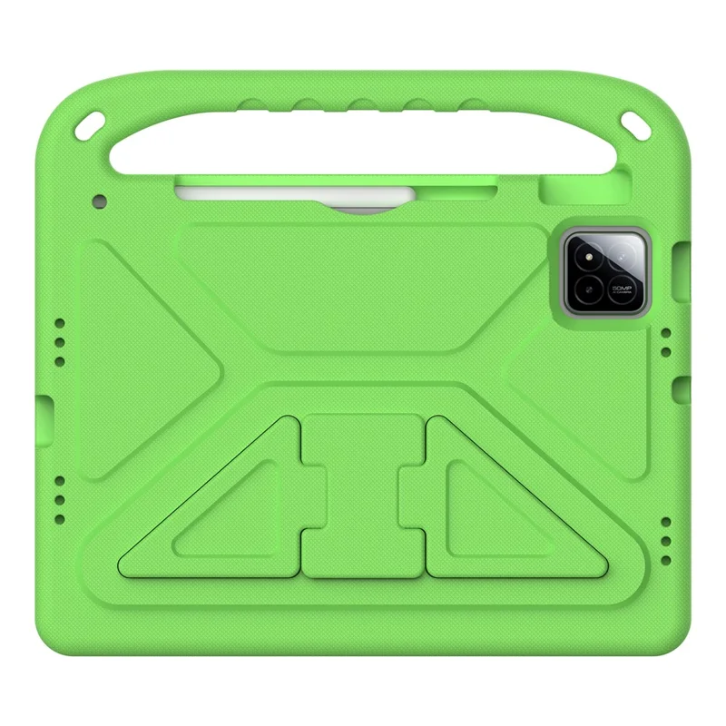 For Xiaomi Poco Pad X1 / Pad 8 Pro / Pad 8 / Pad 7 Pro / Pad 7 Case Hand Grip Kickstand Tablet EVA Cover - Green
