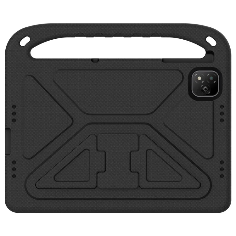 Für Infinix Xpad Hülle Handgriff Ständer Tablet EVA Cover - Schwarz