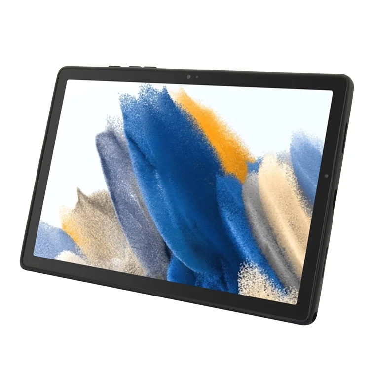 Étui pour Samsung Galaxy Tab A8 10.5 (2022) / (2021) avec support, peau TPU + PC - Couverture de tablette tactile - Noir